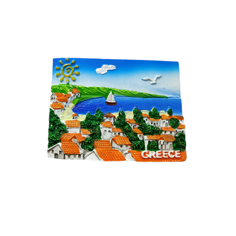 Tουριστικό μαγνητάκι Souvenir – Σετ 12pcs - Resin Magnet - 678276 - iThinksmart.gr
