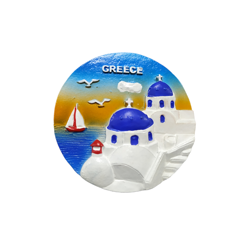Tουριστικό μαγνητάκι Souvenir – Σετ 12pcs - Resin Magnet - 678277 - iThinksmart.gr