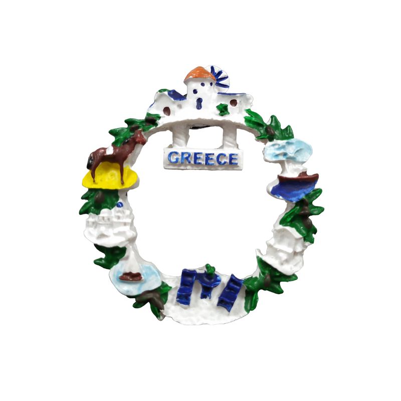 Tουριστικό μαγνητάκι Souvenir – Σετ 12pcs - Resin Magnet - 678292 - iThinksmart.gr