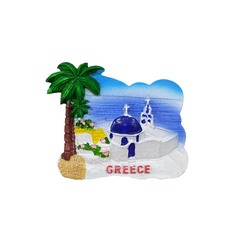 Tουριστικό μαγνητάκι Souvenir – Σετ 12pcs - Resin Magnet - Greece - 678019 - iThinksmart.gr