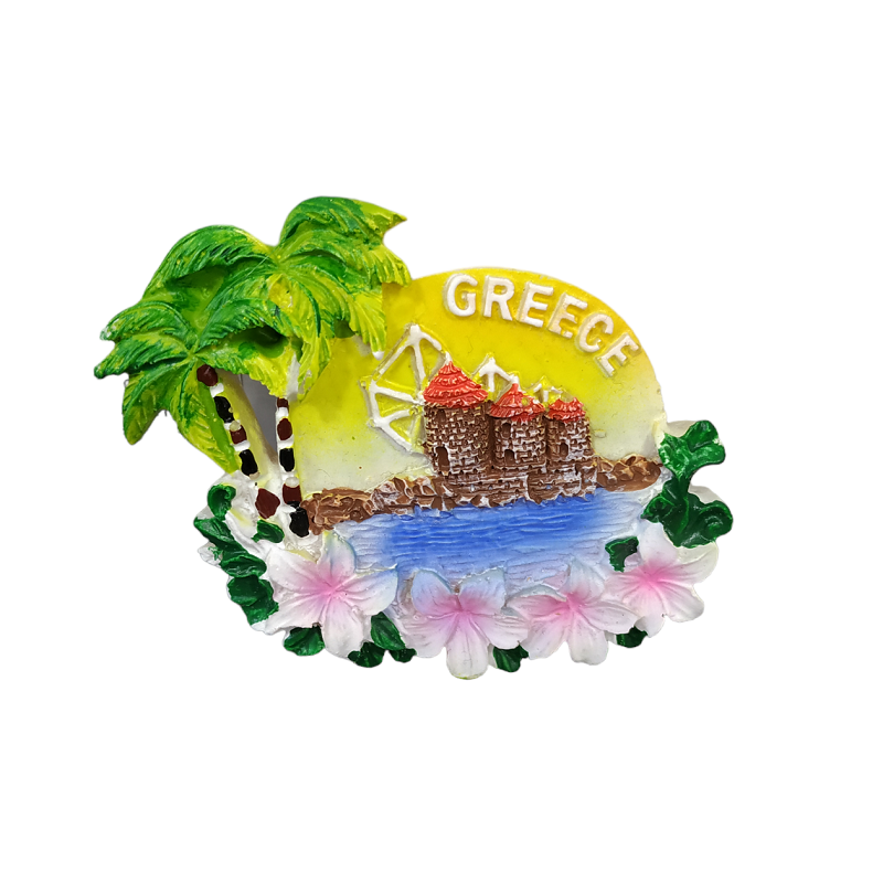 Tουριστικό μαγνητάκι Souvenir – Σετ 12pcs - Resin Magnet - Greece - 678020 - iThinksmart.gr