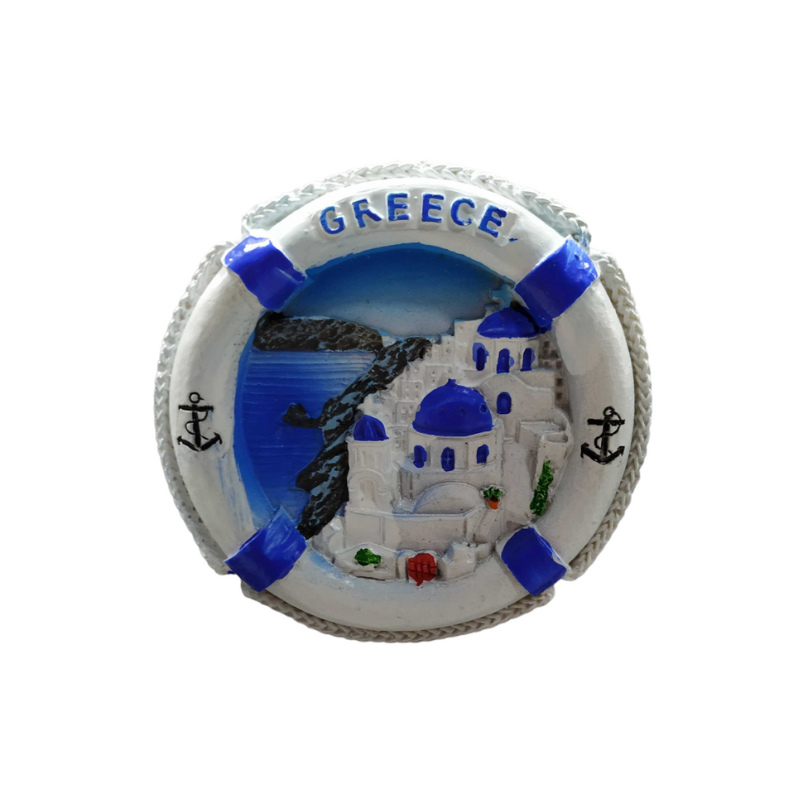 Tουριστικό μαγνητάκι Souvenir – Σετ 12pcs - Resin Magnet - Greece - 678283 - iThinksmart.gr