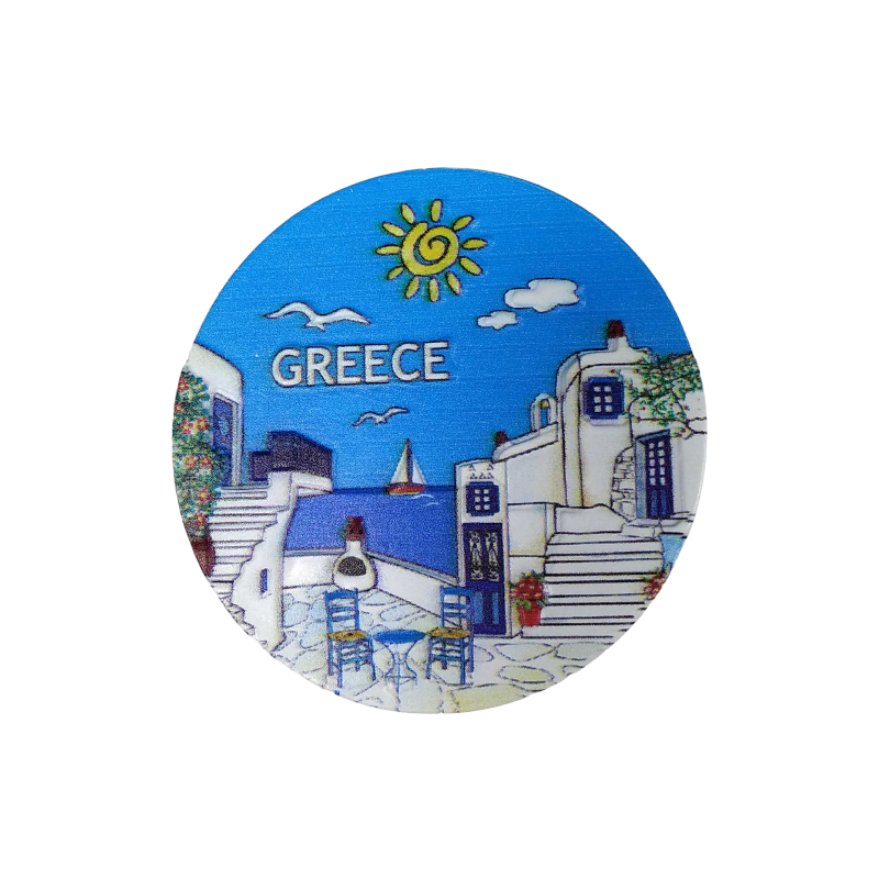Tουριστικό μαγνητάκι Souvenir – Σετ 12pcs - Resin Magnet - Greece - 678330 - iThinksmart.gr