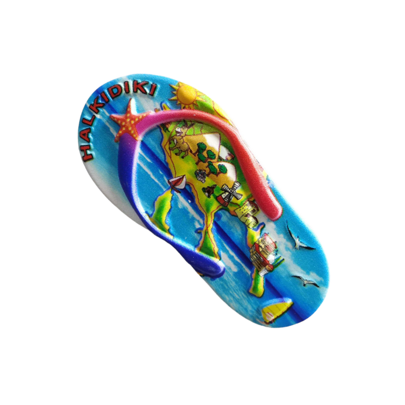 Tουριστικό μαγνητάκι Souvenir – Σετ 12pcs - Resin Magnet - Halkidiki - 678316 - iThinksmart.gr
