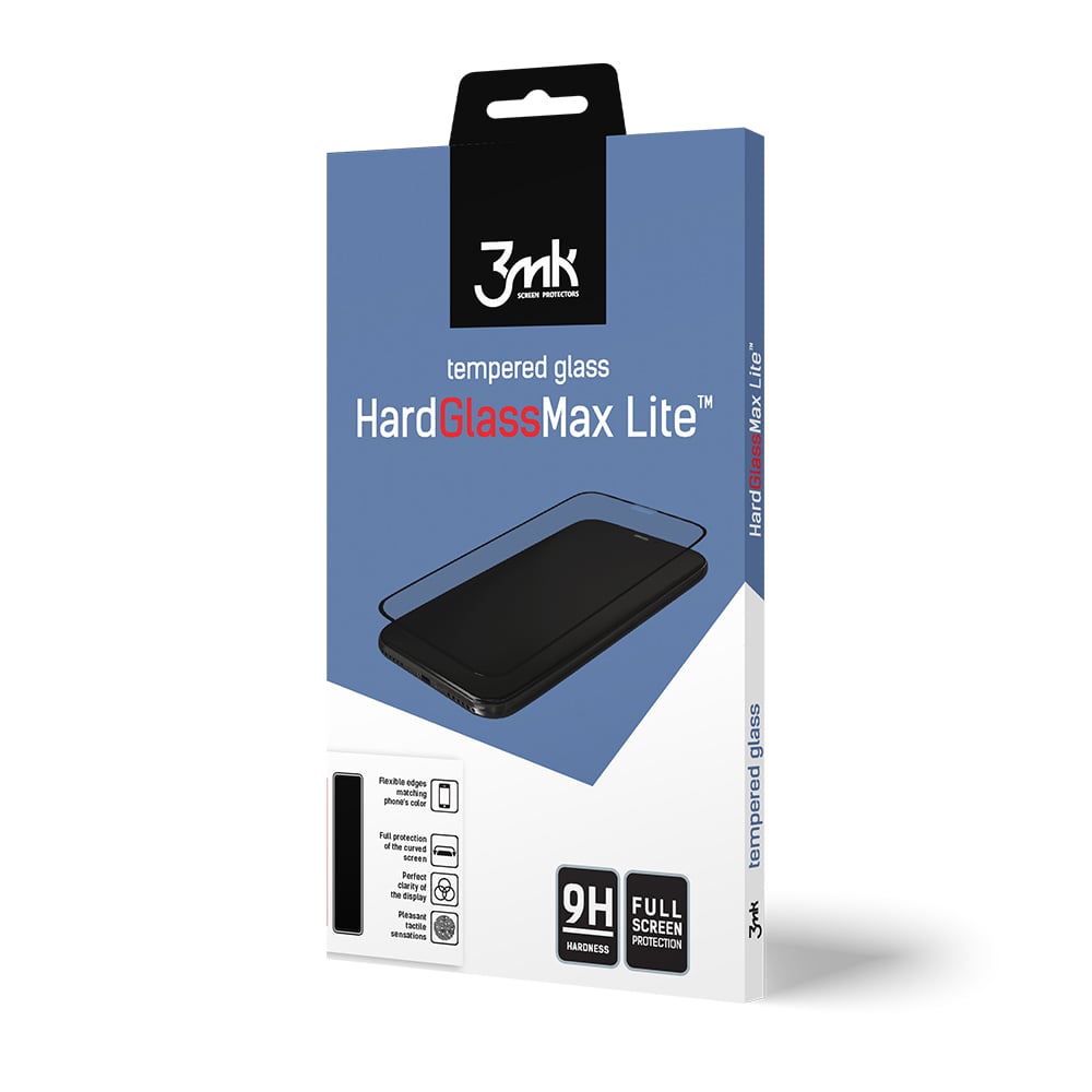 Tempered Glass - Τζαμάκι / Γυαλί Οθόνης - 3MK HardGlass Max Lite Full Screen για Huawei - P Smart 2019 / Honor 10 Lite / P Smart 2020 - Μαύρο - iThinksmart.gr