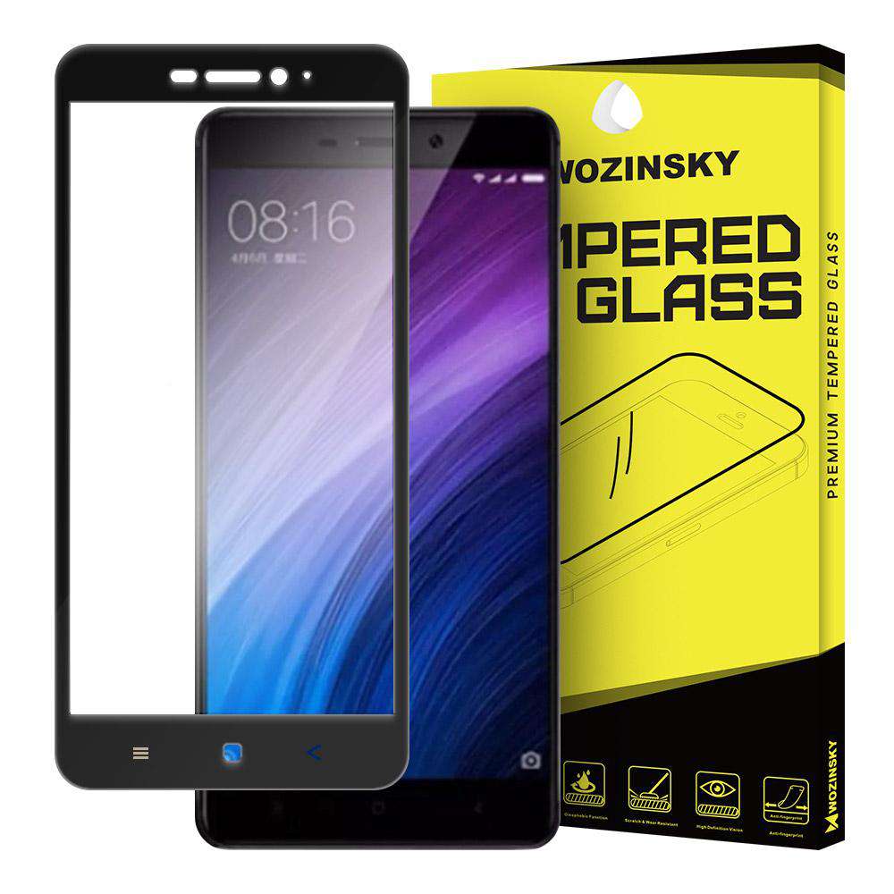 Tempered Glass - Τζαμάκι / Γυαλί Οθόνης Full Face - Xiaomi Redmi 4A - Μαυρο - iThinksmart.gr
