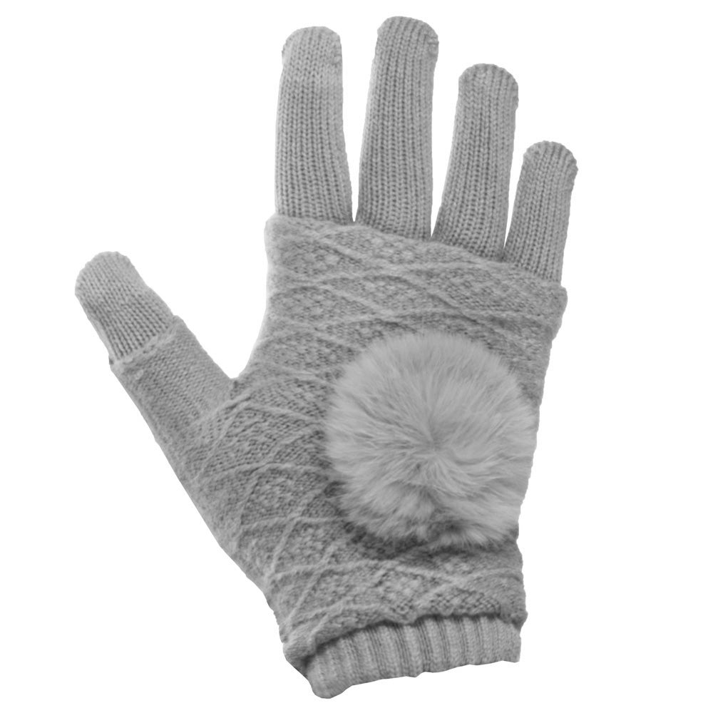 Touch Screen Gloves 2in1 - Grey - iThinksmart.gr