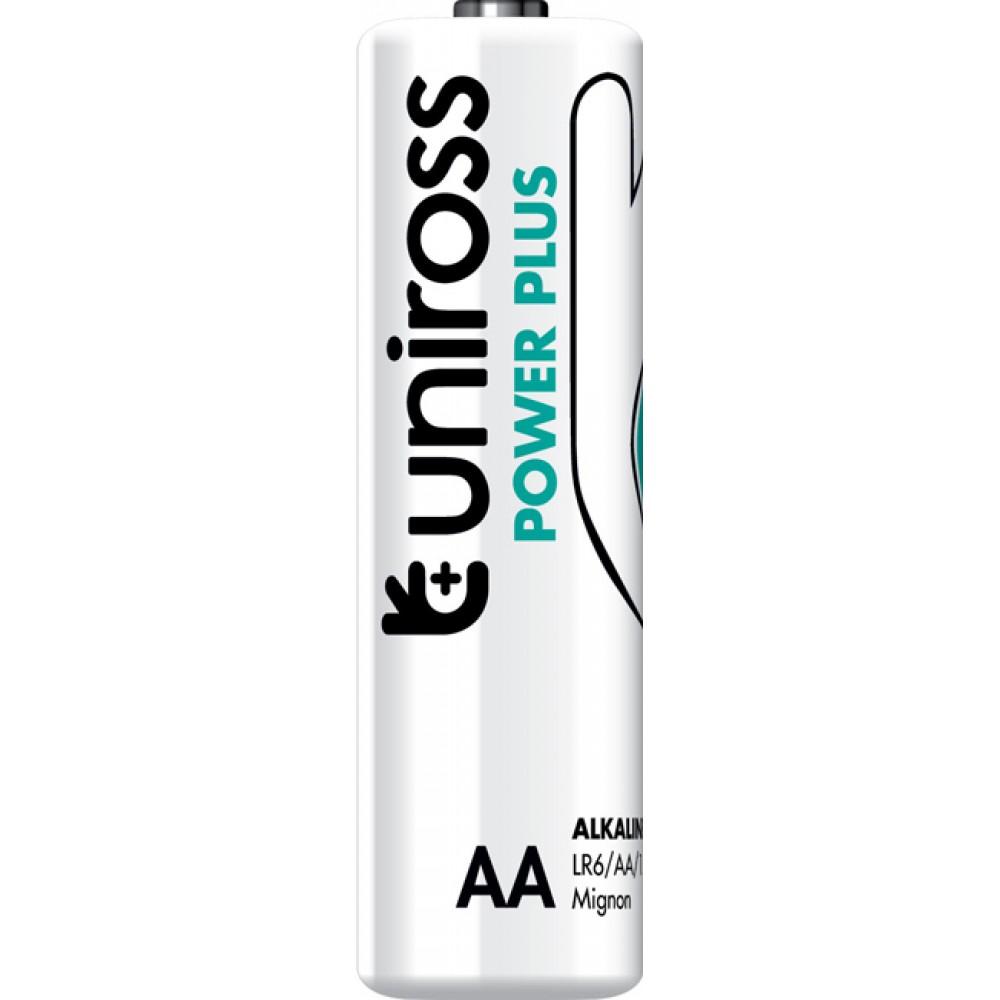 Uniross Power Plus 4x Αλκαλικές Μπαταρίες AA - LR06 - iThinksmart.gr