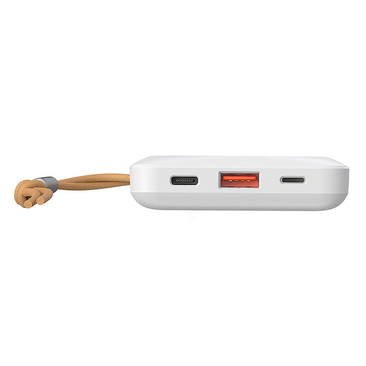 VEGER Power Bank MagSafe Ασύρματο Μαγνητικό 15W / PD/QC 3.0 22,5W 10000mAh V1151 για Apple Συσκευές με Magsafe - Μαύρο - iThinksmart.gr