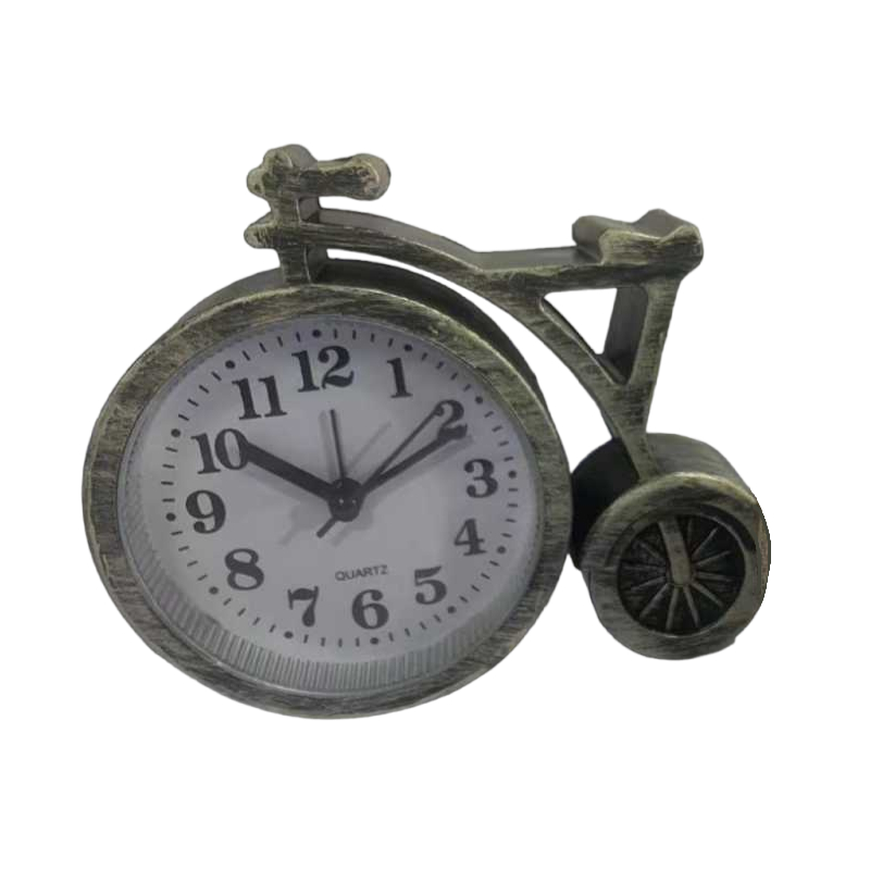 Επιτραπέζιο ρολόι - Ξυπνητήρι - Vintage - HA-667GT - 866673 - Silver - iThinksmart.gr