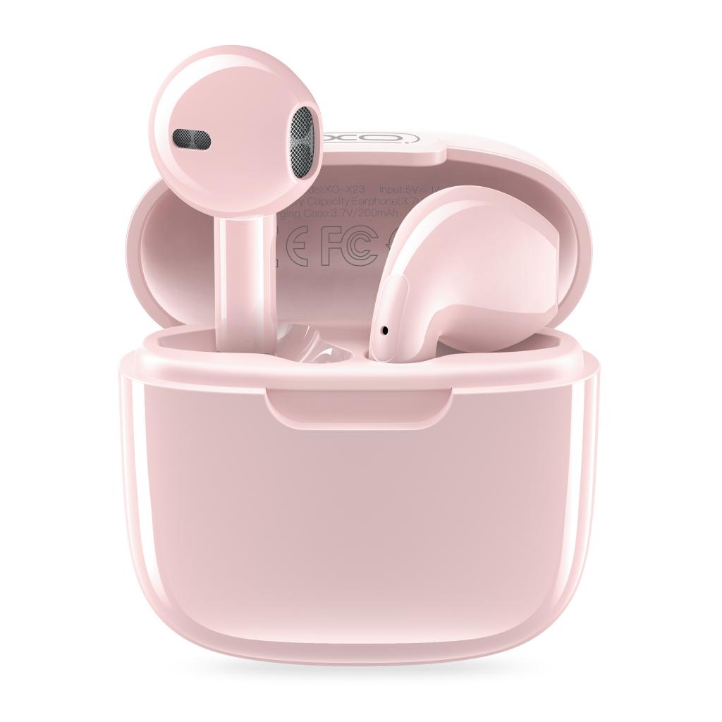 XO X23 TWS Bluetooth headset Pink - iThinksmart.gr