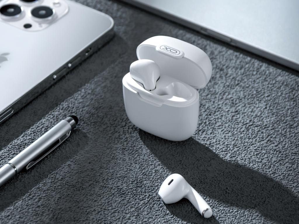 XO X23 TWS Bluetooth headset White - iThinksmart.gr