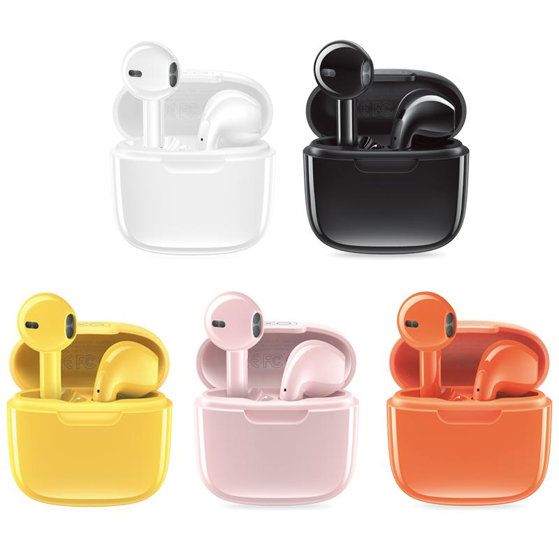 XO X23 TWS Bluetooth headset Yellow - iThinksmart.gr