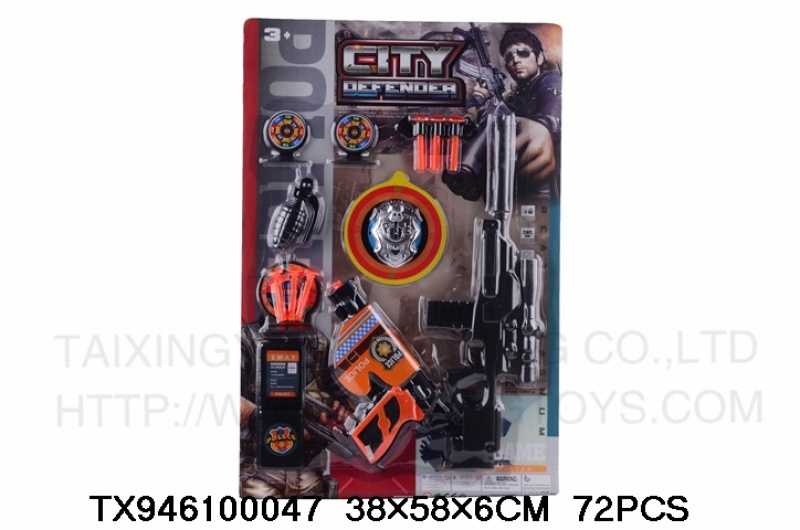 Σετ αστυνομικού με όπλα & αξεσουάρ - 631 - 917275