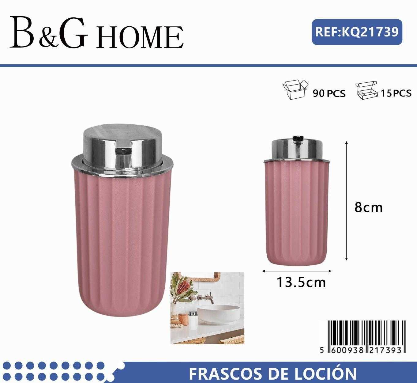 Θήκη κρεμοσάπουνου Dispenser πλαστική - Pink - 21739