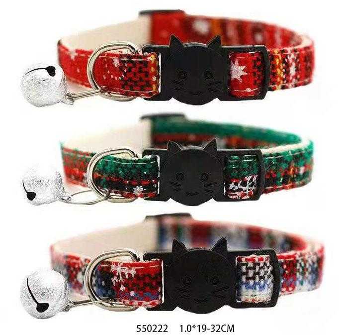 Collar - Cat collar with bell - 1-19/32cm - 12pcs - 550222