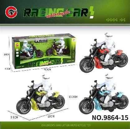 Electronic motorcycle set - 9864-15 - 2pcs - 524138