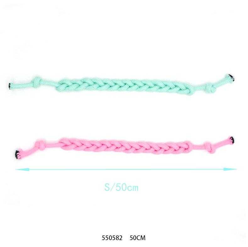 Παιχνίδι σκύλου σχοινί πλεξούδα - 50cm - 12pcs - 550582