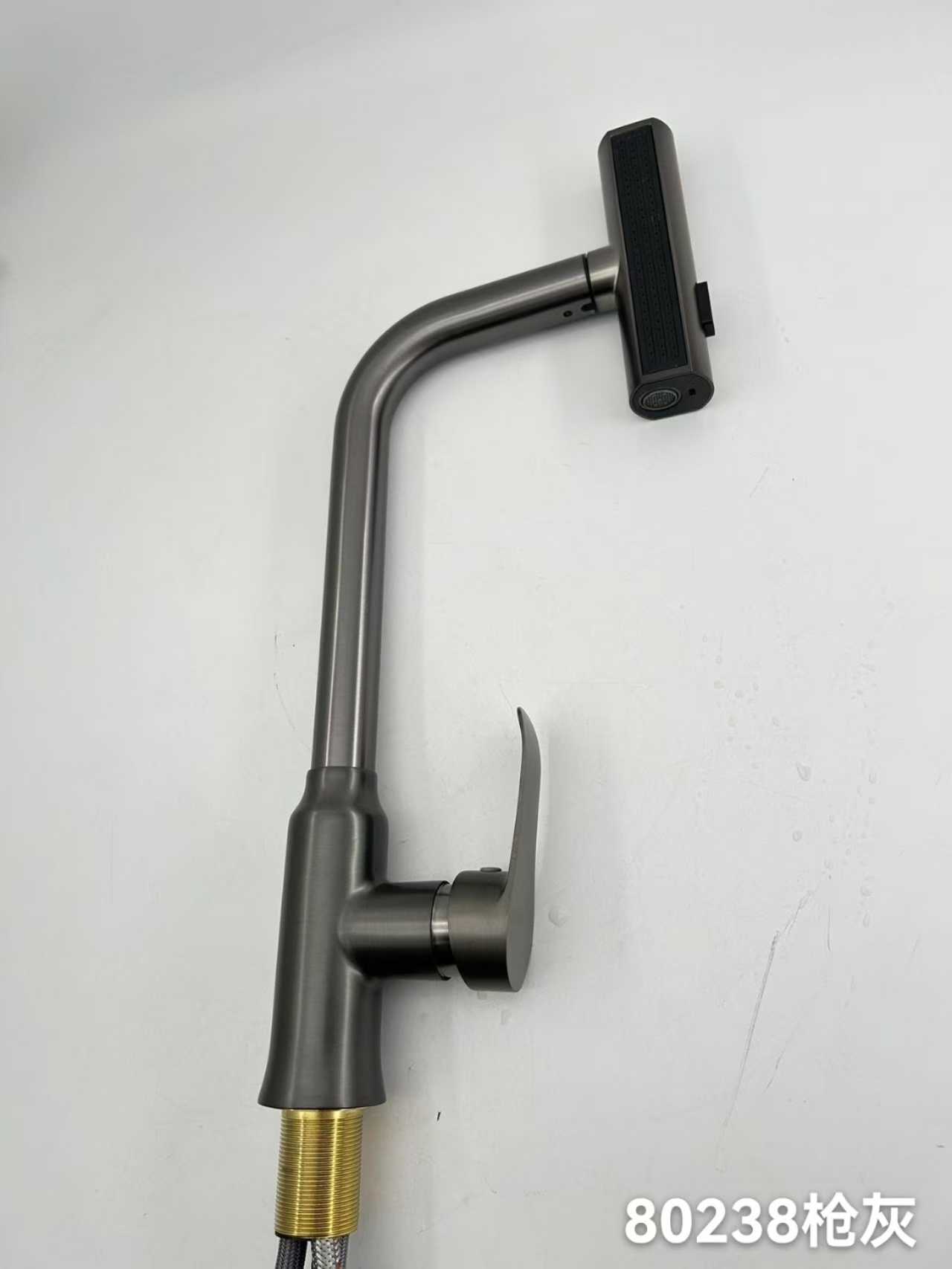 Kitchen faucet with extendable head - Grey - 802387
