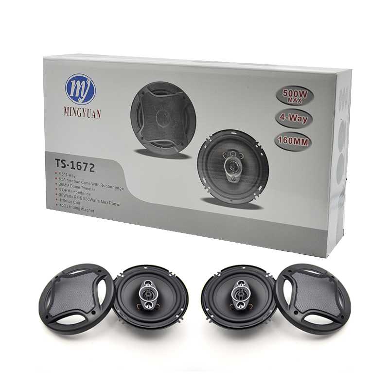 Car Speakers - CTC-1672 - 6.5" - 000552
