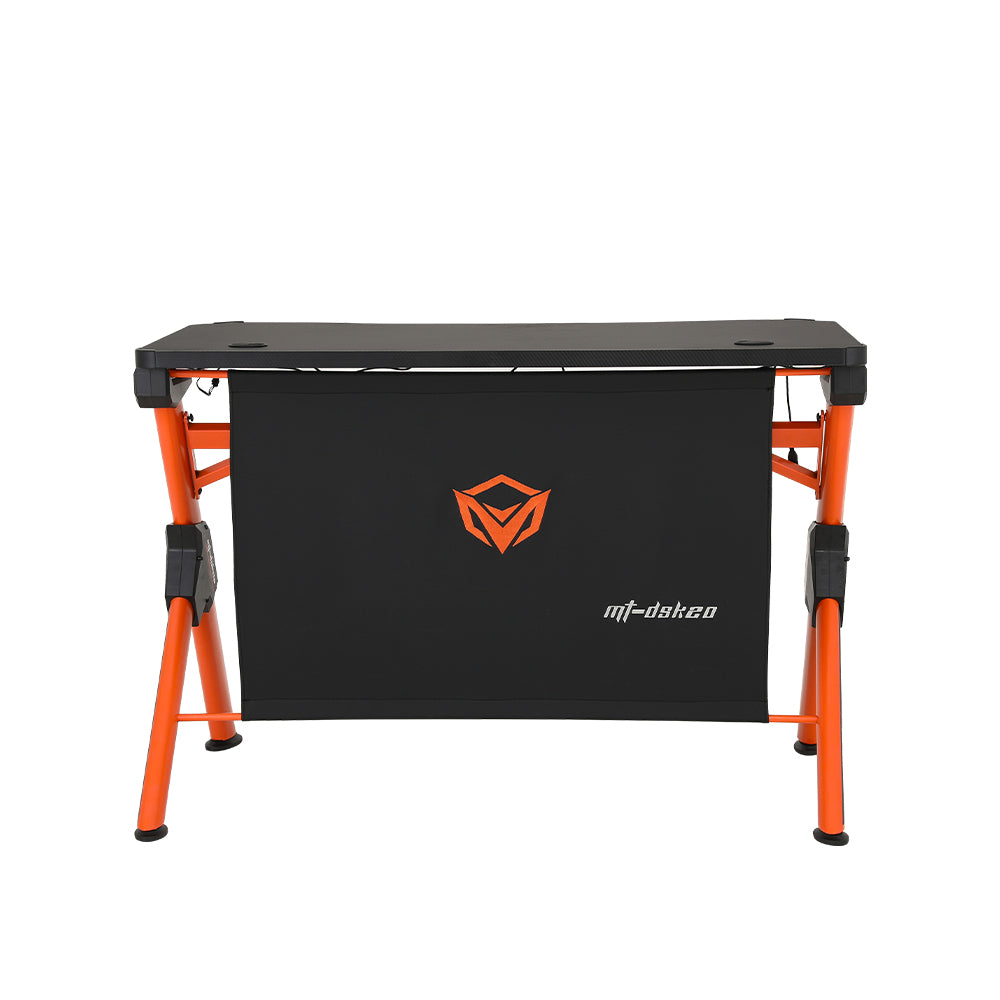 Meetion MT-DSK20 Gaming Desk / Black + Orange