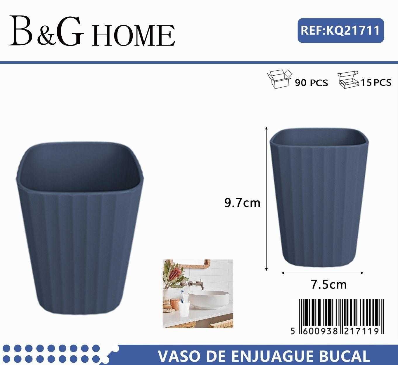 Θήκες οδοντόβουρτσας πλαστικές σε σετ 5Χ - Blue - 21711