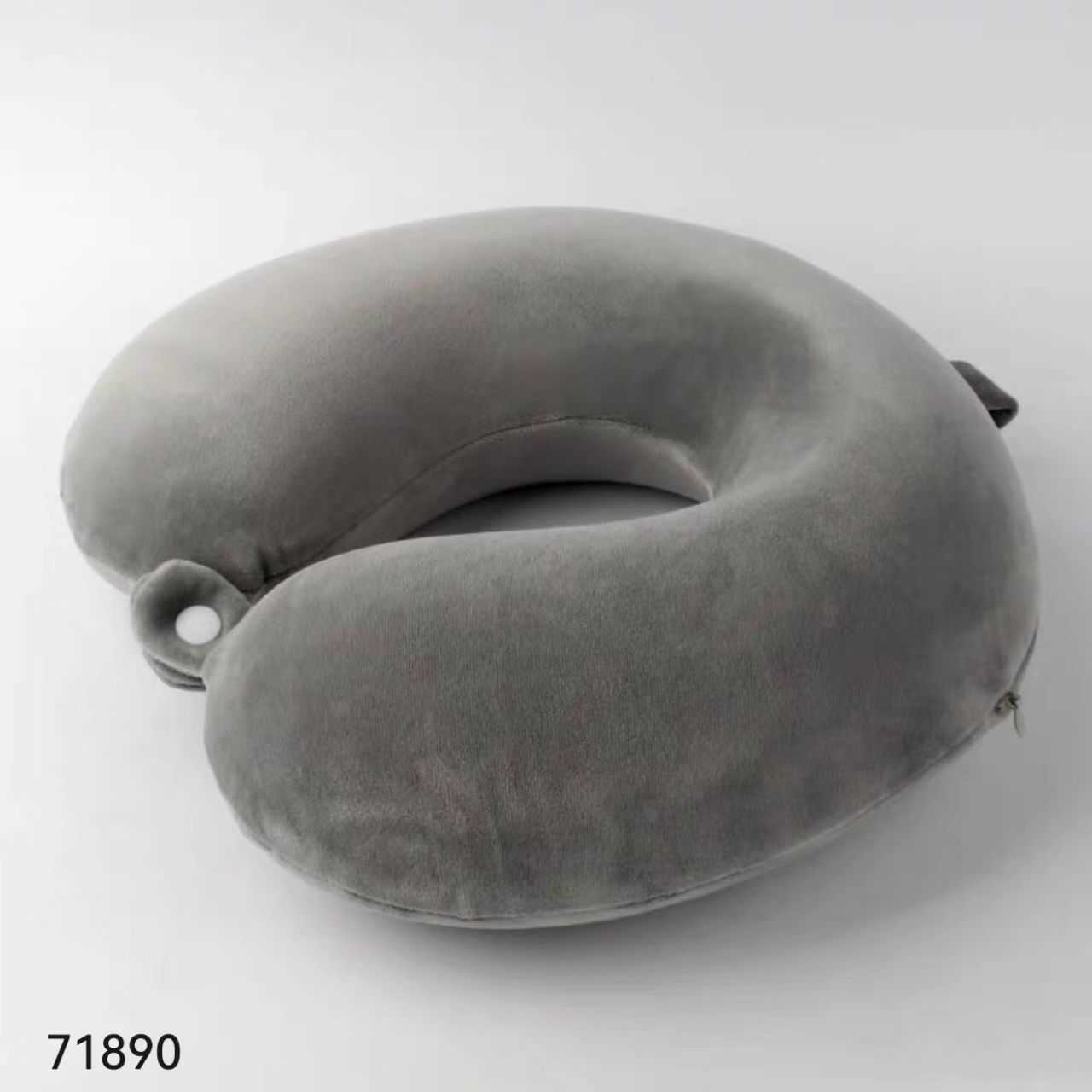 Μαξιλάρι αυχένα ταξιδίου - Memory Foam - 71890 - Grey