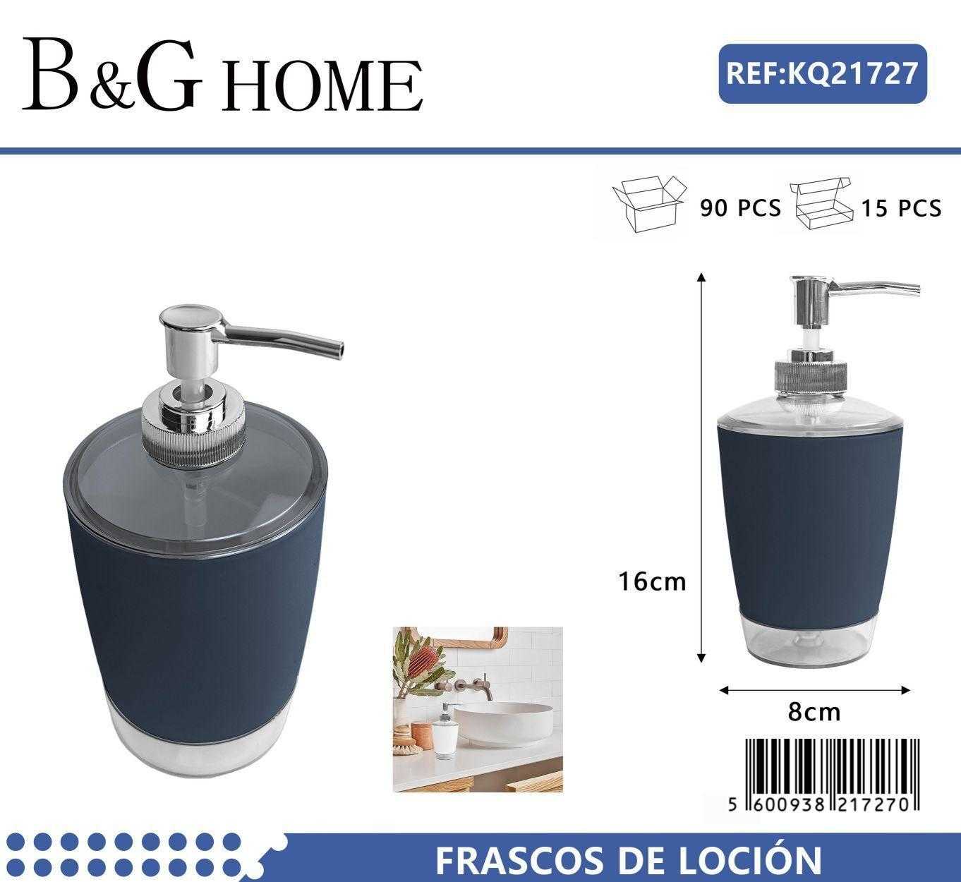 Θήκες κρεμοσάπουνου Dispenser πλαστικές σε σετ 5Χ - Blue - 21727