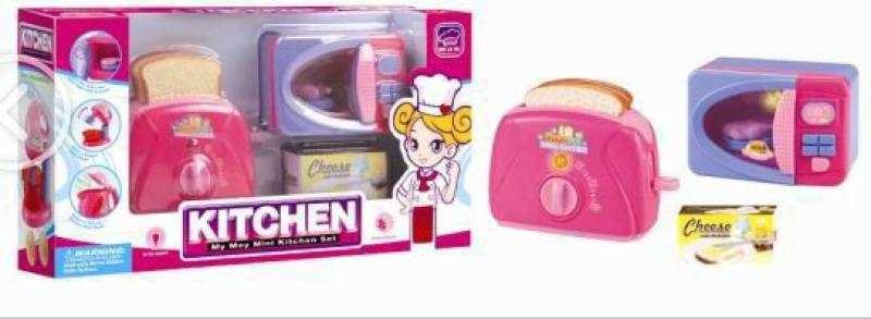 Παιδικό σετ συσκευές κουζίνας - Φουρνάκι & φρυγανιέρα - 8006 - 917308