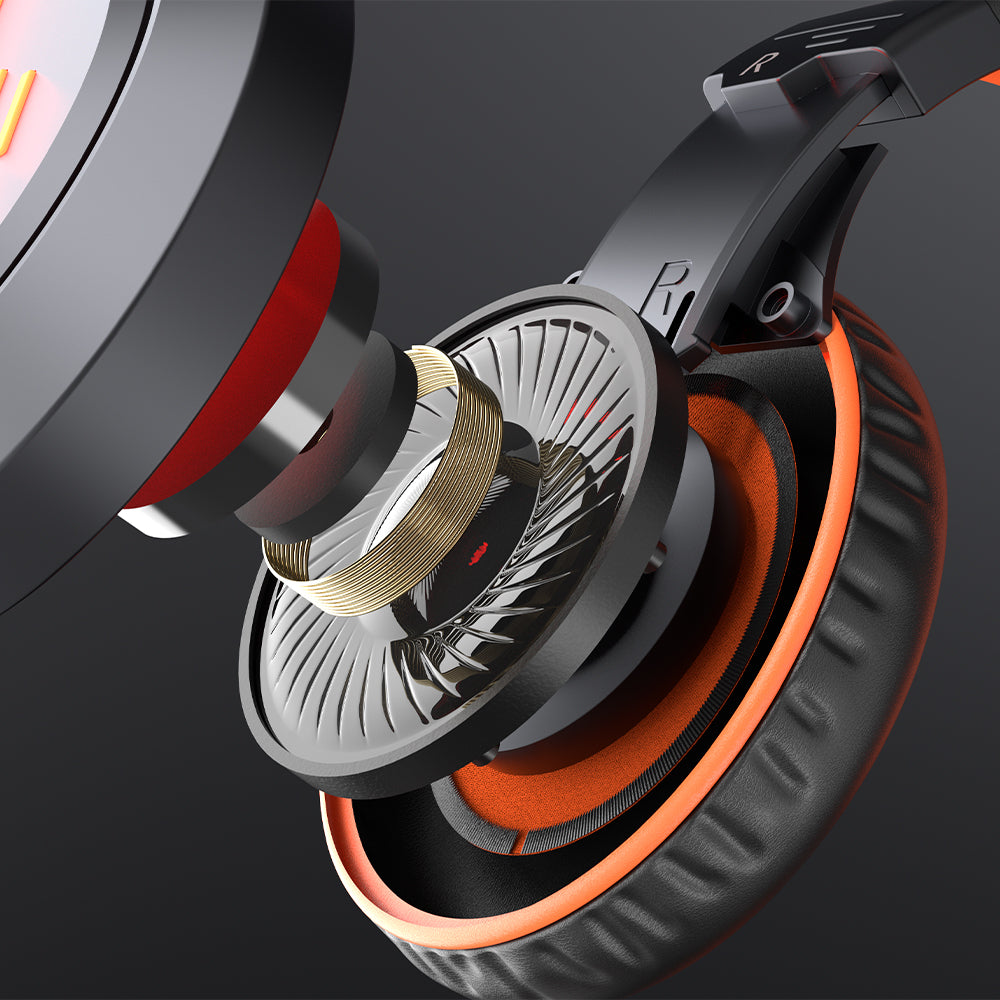 Meetion MT-HP021 Gaming Headphones Black + Orange