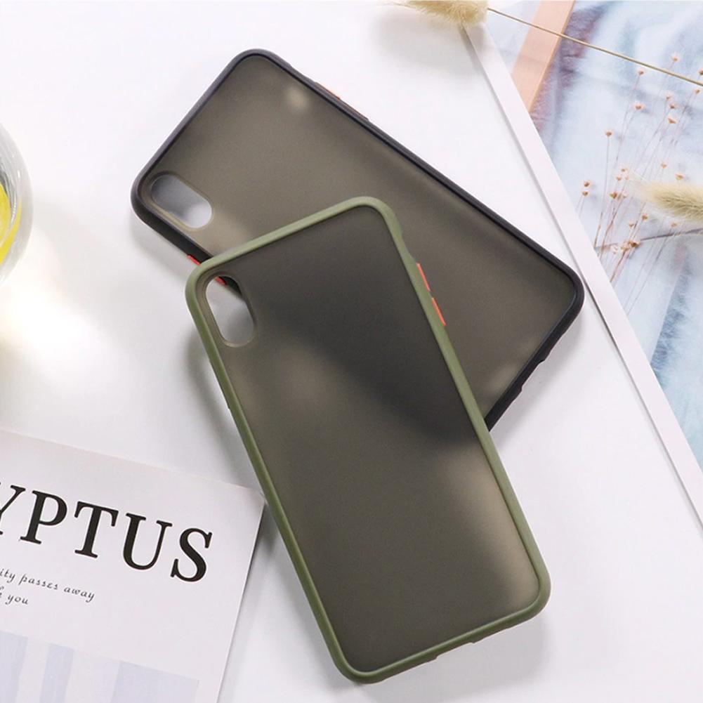 Θήκη iPhone 11 - Vennus Color Button - Λαδί / Πορτοκαλί Κουμπιά - iThinksmart.gr