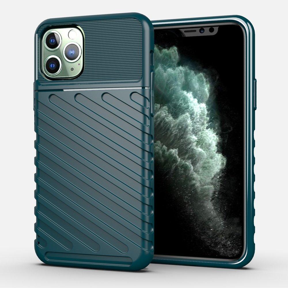 Θήκη iPhone 11 Pro - OEM Thunder Ενισχυμένο TPU - Σκούρο Πράσινο - iThinksmart.gr