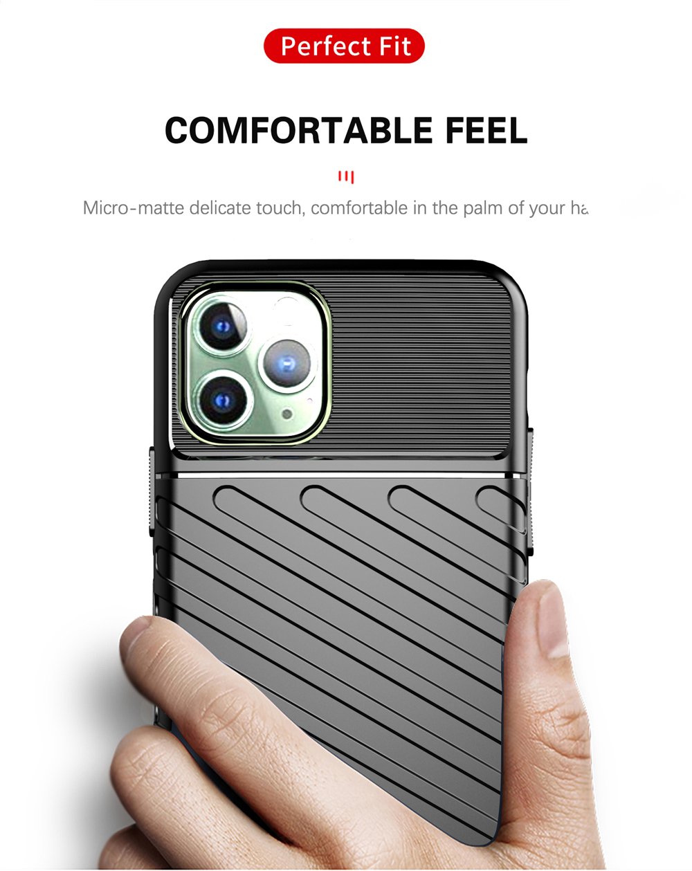 Θήκη iPhone 11 Pro - OEM Thunder Ενισχυμένο TPU - Σκούρο Πράσινο - iThinksmart.gr