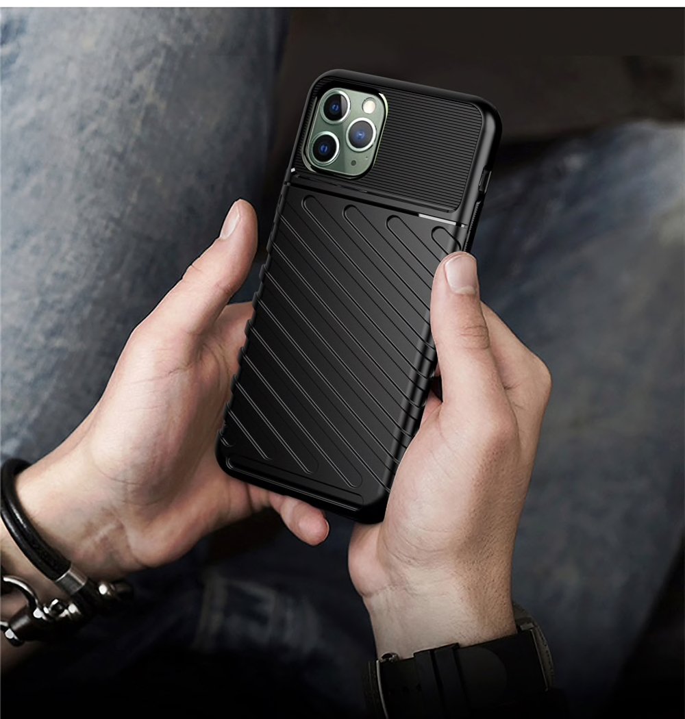 Θήκη iPhone 11 Pro - OEM Thunder Ενισχυμένο TPU - Σκούρο Πράσινο - iThinksmart.gr