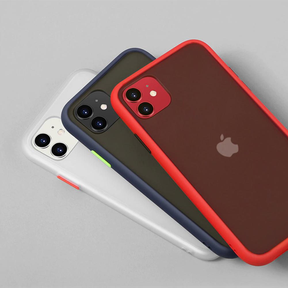 Θήκη iPhone 11 Pro - Vennus Color Button - Σκούρο Μπλέ / Πράσινα Κουμπιά - iThinksmart.gr
