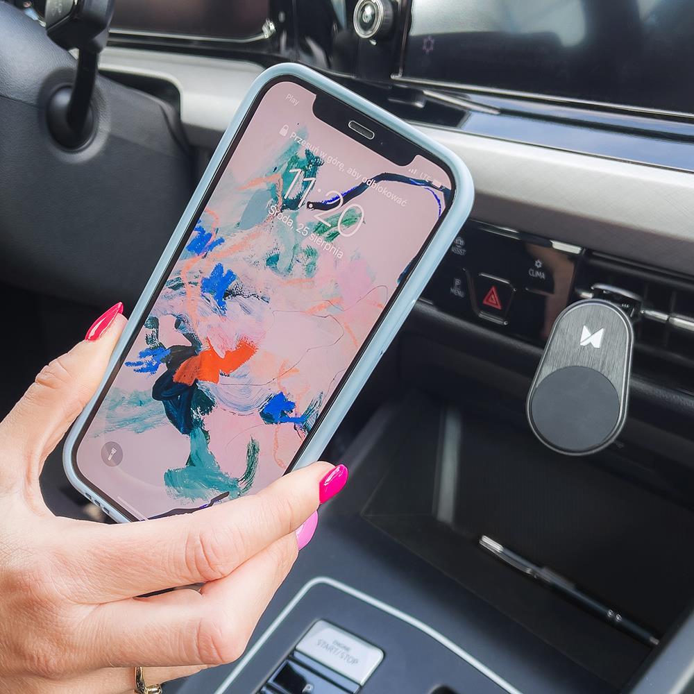 Θήκη iPhone 12 Pro Kickstand Wozinsky με Finger Holder και Stand - Navy Μπλε - iThinksmart.gr