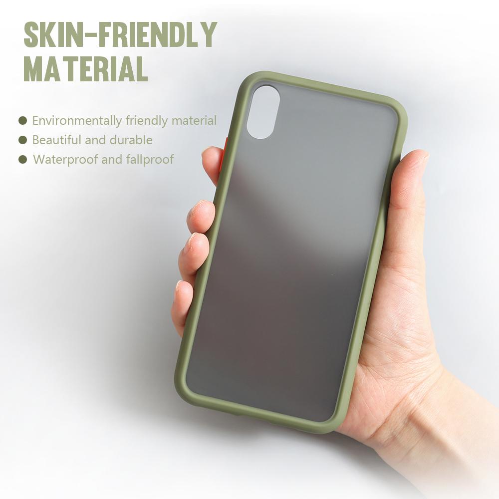 Θήκη iPhone XR - Vennus Color Button - Σκούρο Μπλέ / Πράσινα Κουμπιά - iThinksmart.gr