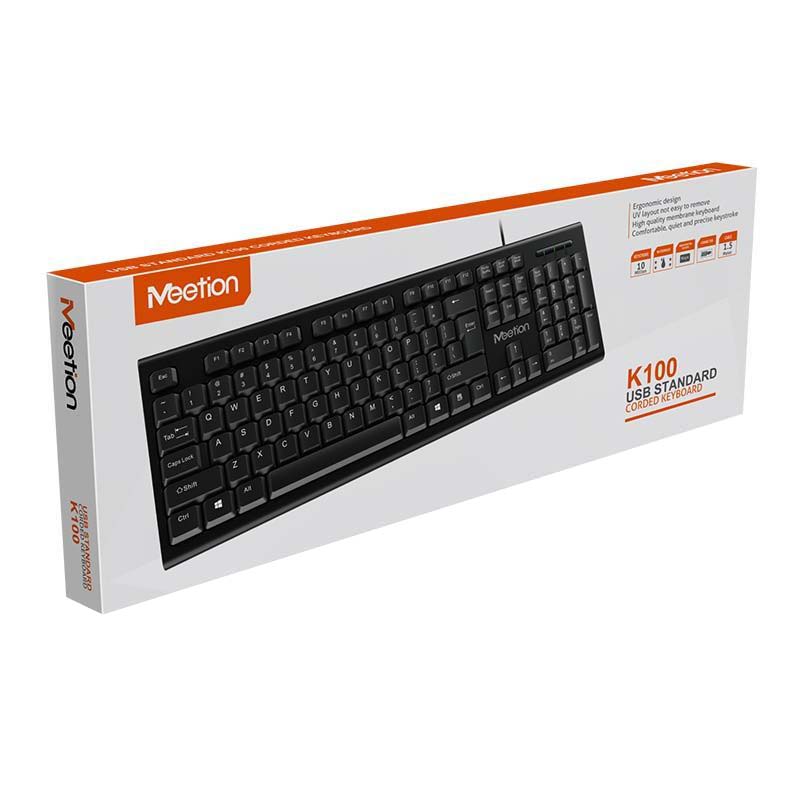 Meetion MT-K100 Wired Keyboard / US