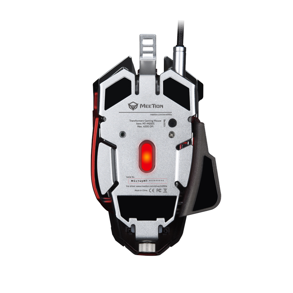 Meetion MT-M990S Μηχανικό Gaming Ποντίκι / Άσπρο