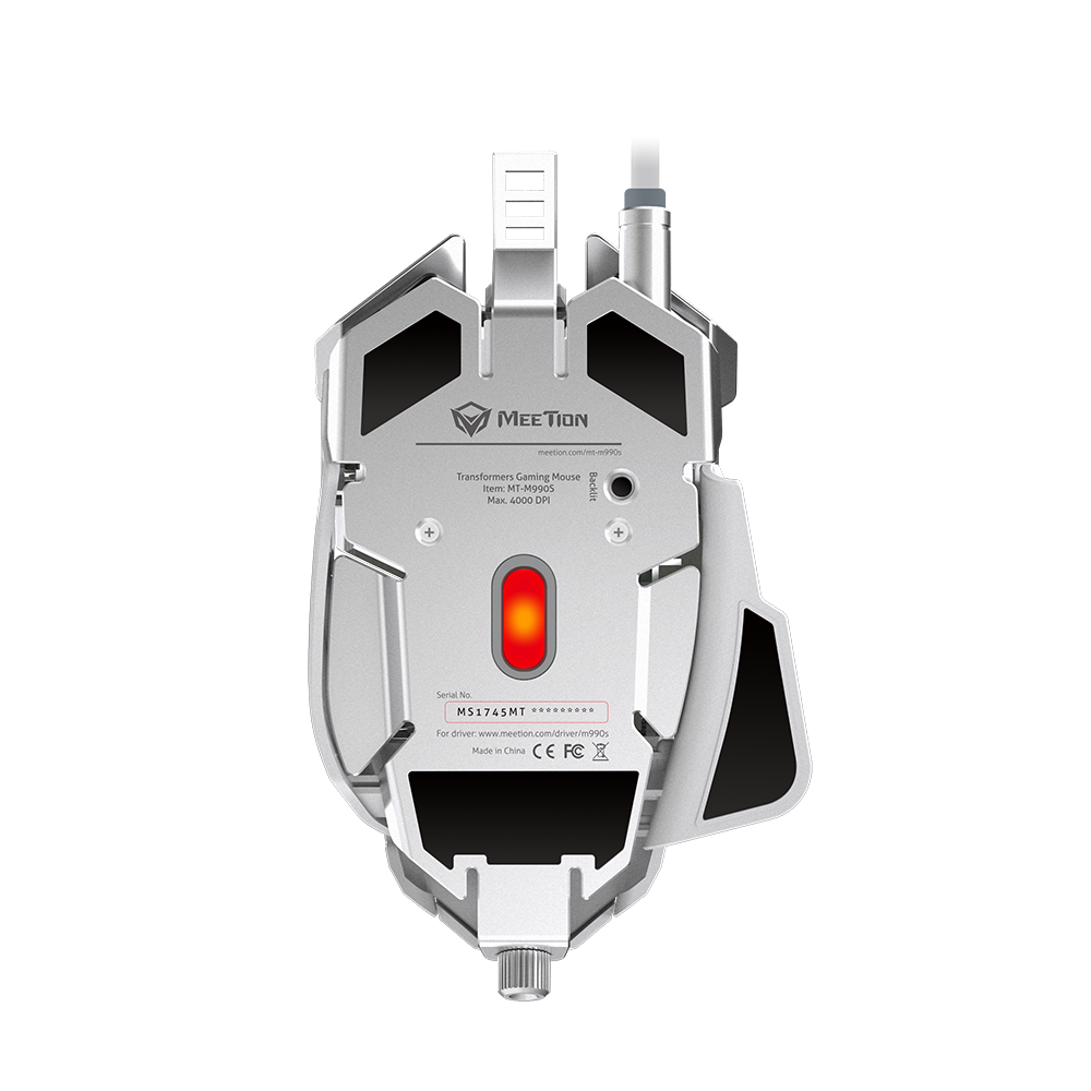 Meetion MT-M990S Μηχανικό Gaming Ποντίκι / Άσπρο