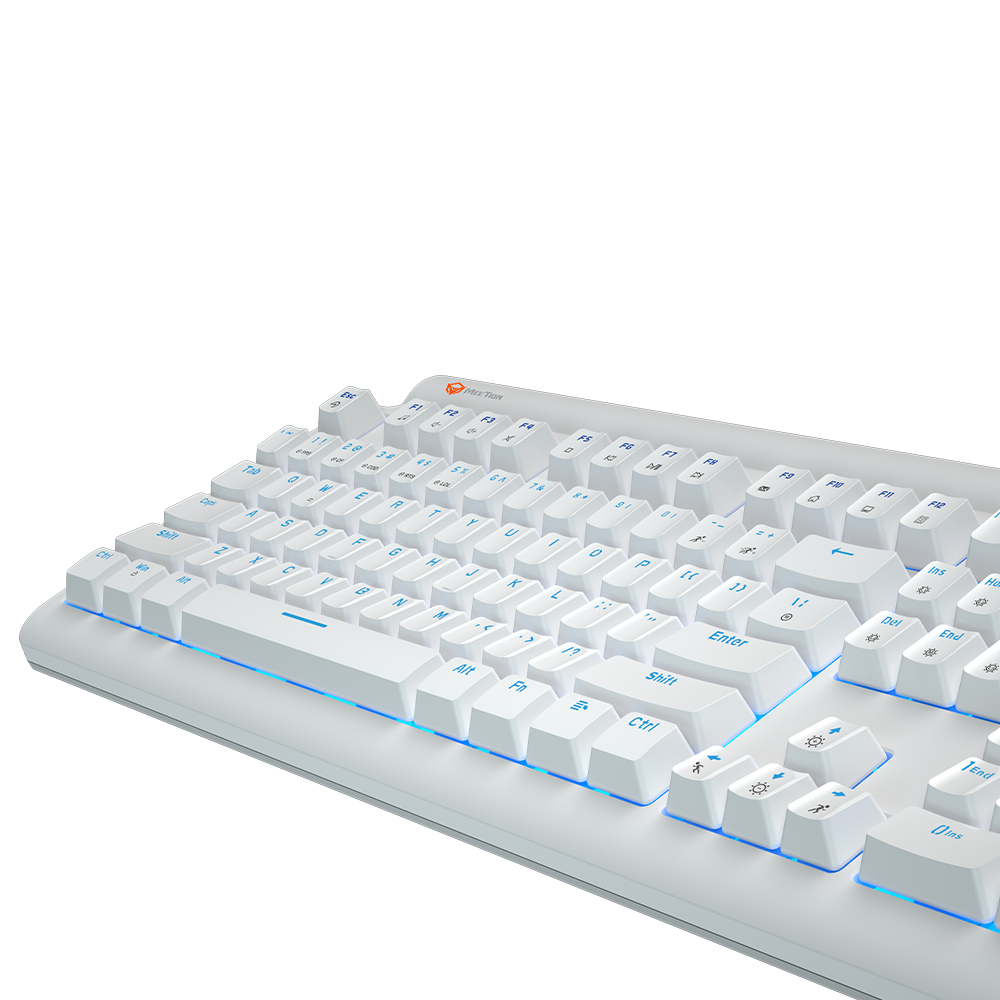 Meetion MT-MK600RD Mechanical Gaming Keyboard / Red Switches / White
