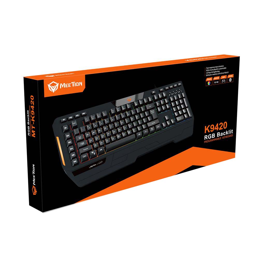 Meetion MT-K9420 Illuminated Gaming Keyboard / US
