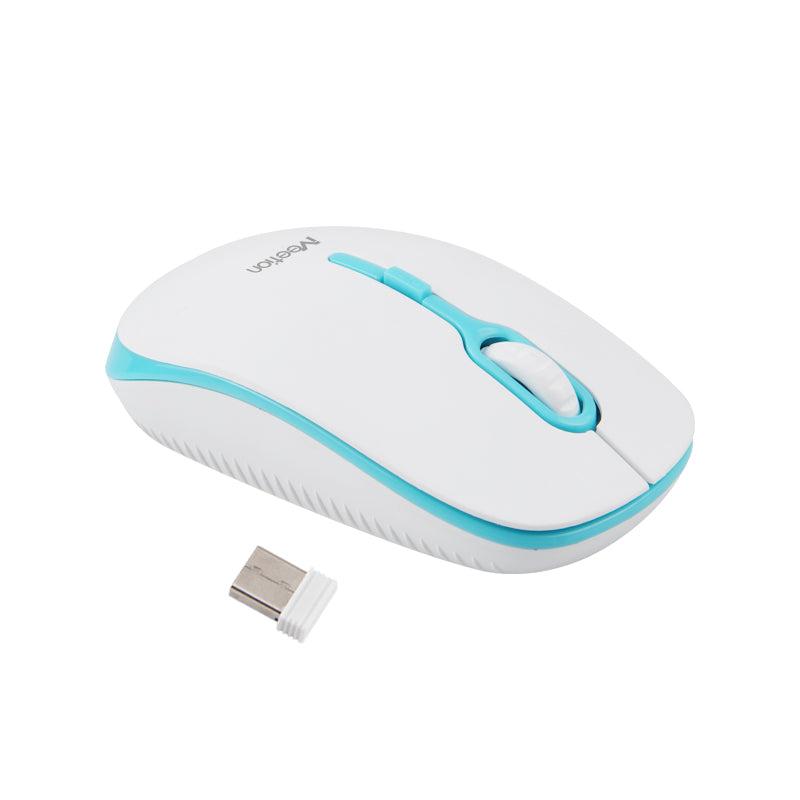 Meetion MT-R547 2.4G Wireless Mouse / White + Blue