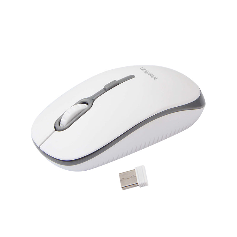 Meetion MT-R547 2.4G Wireless Mouse / White + Gray
