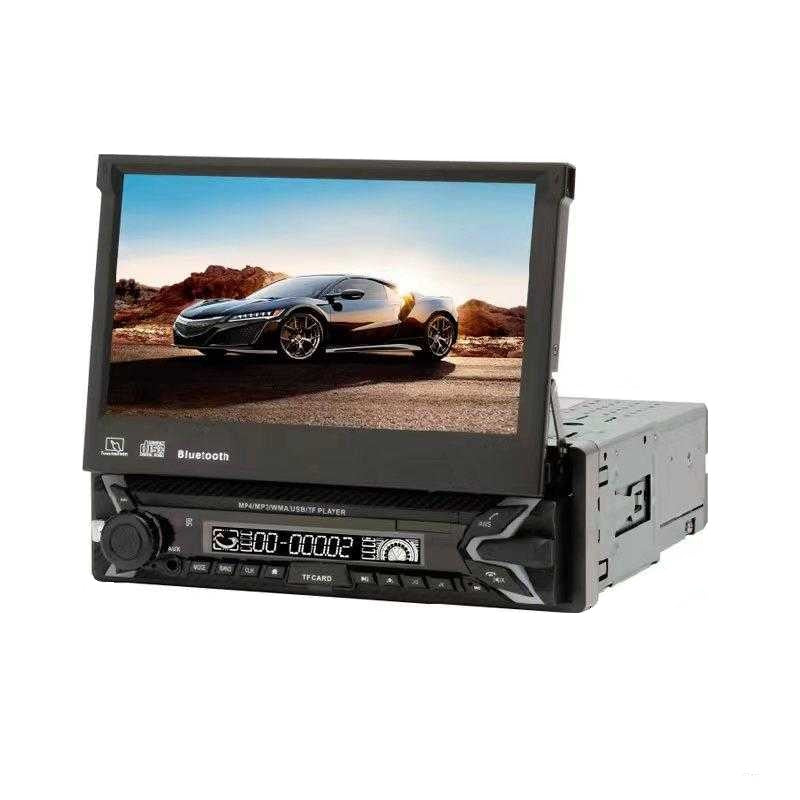 1DIN car audio system with folding screen - 701 - MP5 - 001238