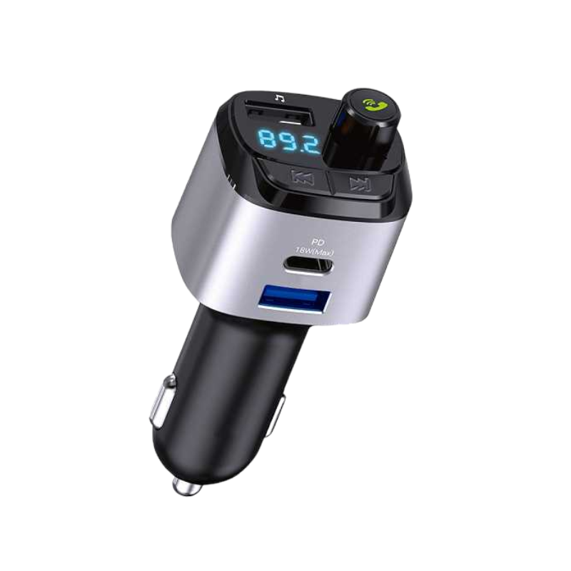 Car transmitter with USB ports - MP3 Player - M25 PD/USB/Bluetooth - 004765