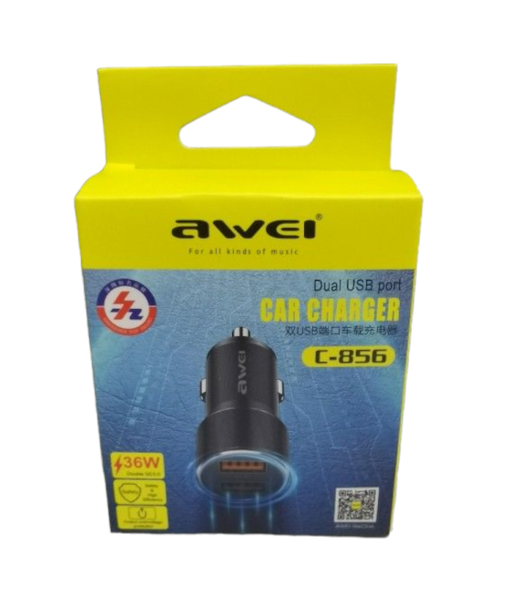 Car lighter charger - Quick Charger - C-856 - AWEI - 006521