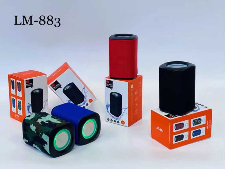 Wireless Bluetooth speaker - Mini - LM883 - 884126 - Black