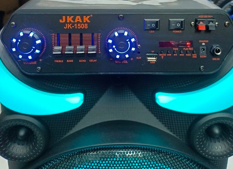 Portable subwoofer speaker - JK1508 - 060130