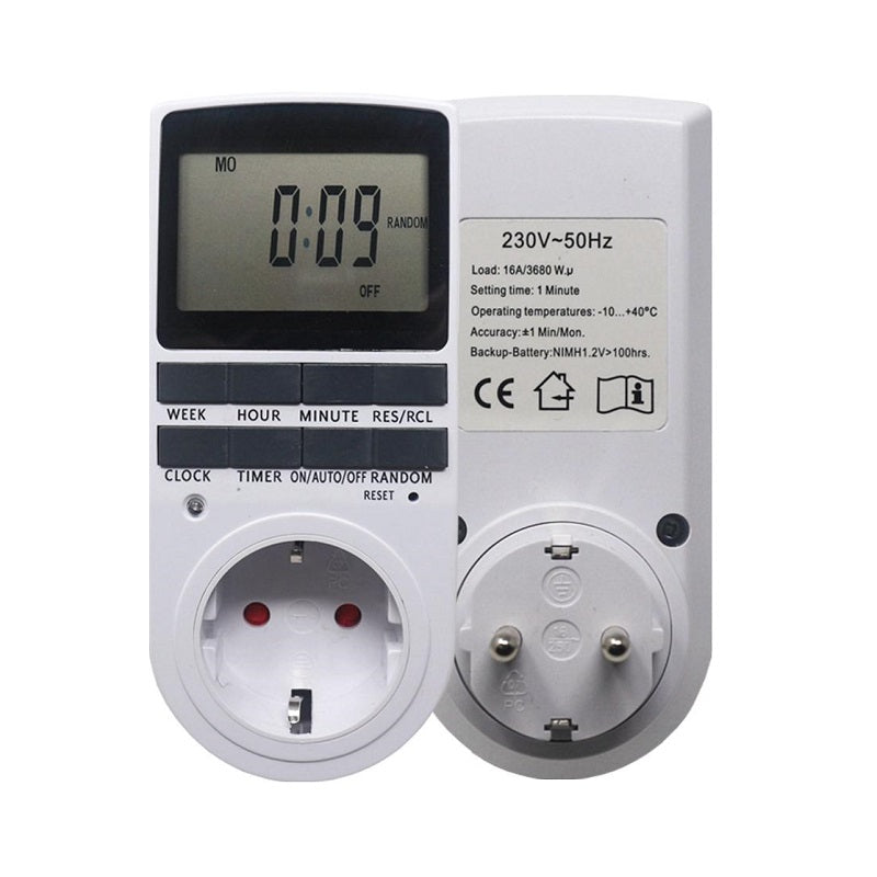 Digital socket timer - Suko - TM-04BXS - 068431
